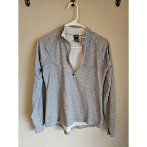 LL Bean 1/4 1/2 Zip Pullover Running Shirt Performance Small Active Lightweight